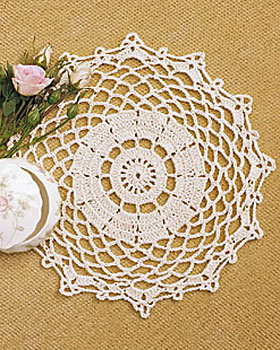 7 Free Crochet Doily Patterns for Beginners FaveCrafts com